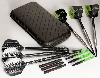 Harrows Slimcase 6 Darts Etui Black