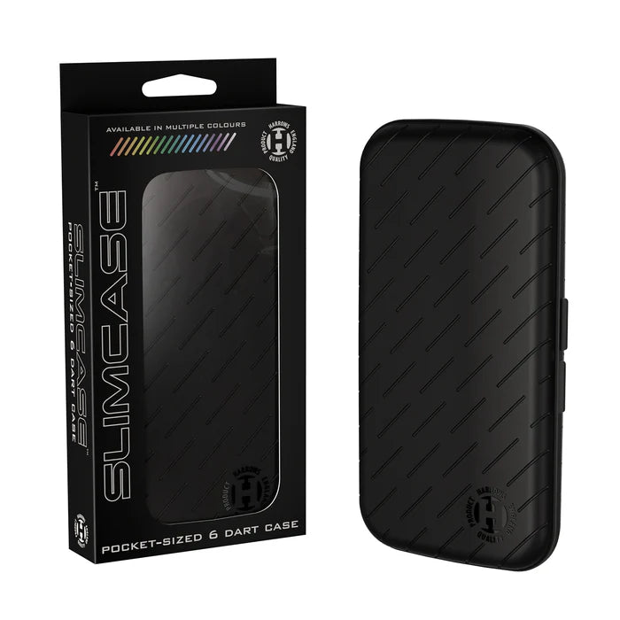 Harrows Slimcase 6 Darts Etui Black