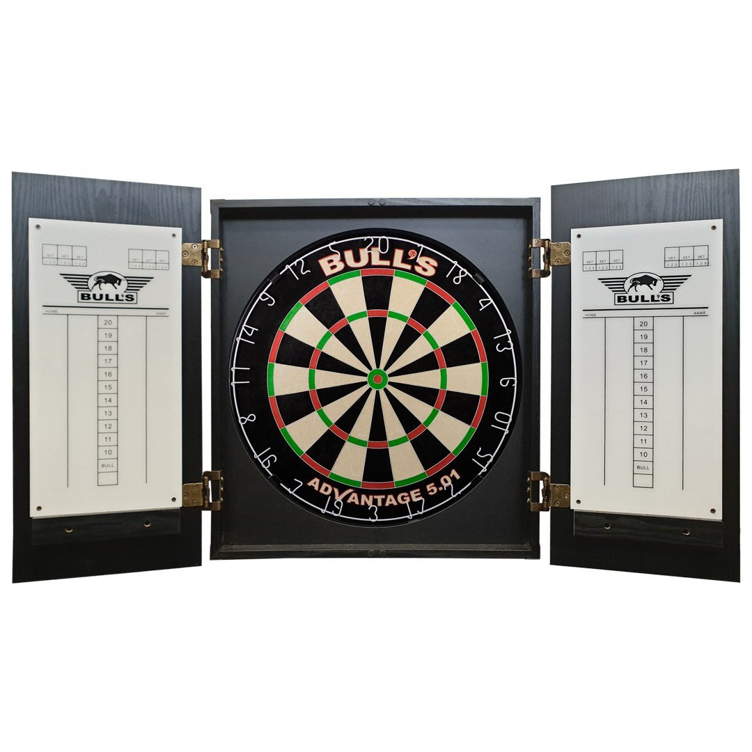 Bull's Classic Cabinet Black - Dart Skap i Svart 