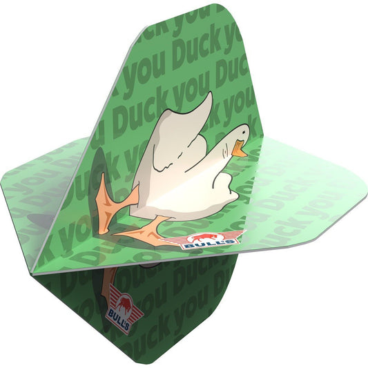 Bull's Design 100 Duck You – dartflights i No.2-form