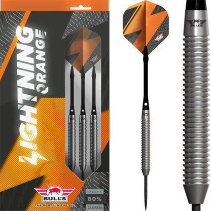 Bull's Lightning 80% Orange 23g Dartpiler