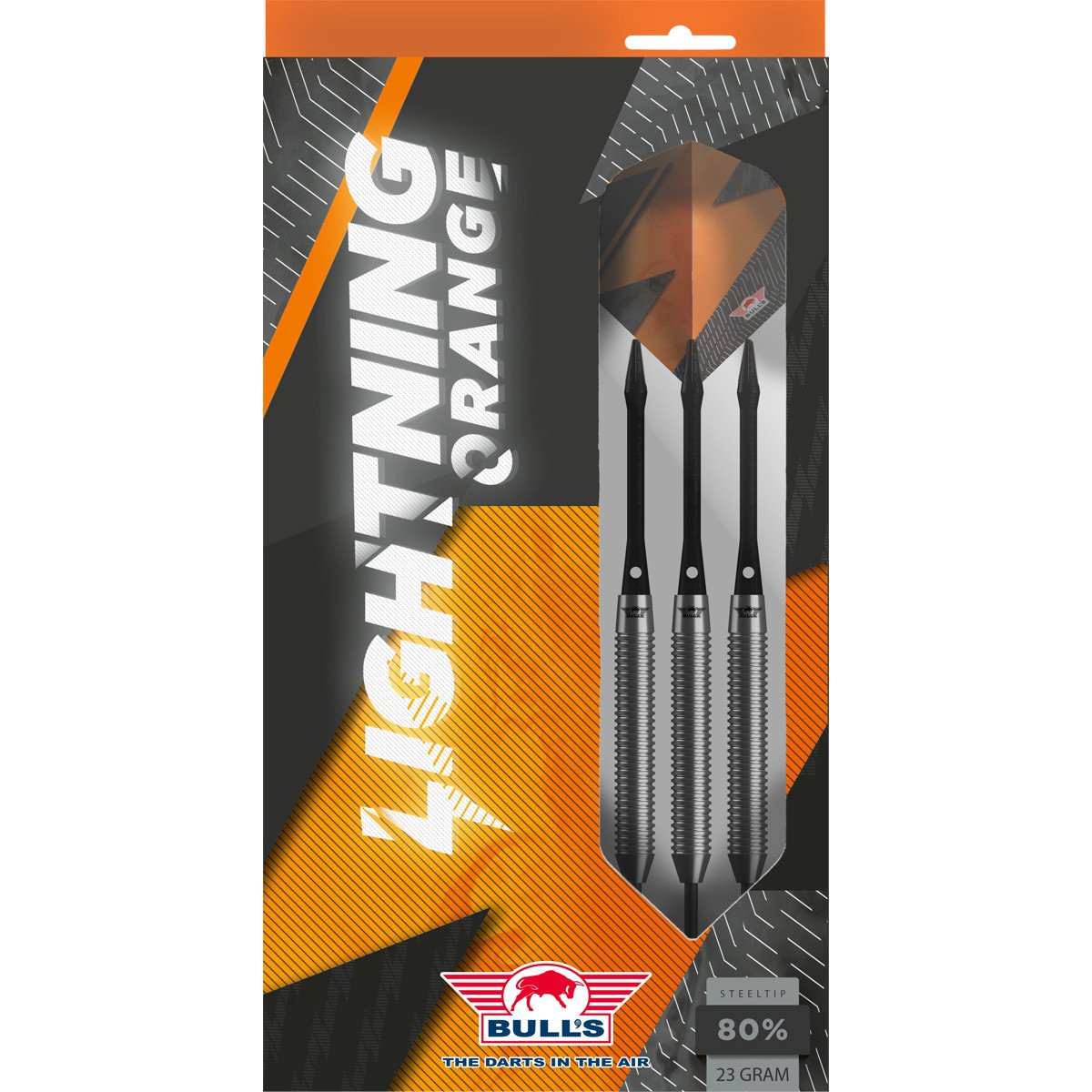 Bull's Lightning 80% Orange Dartpiler