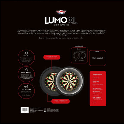 Bull's Lumo XL Surround Light System Dart Lys 