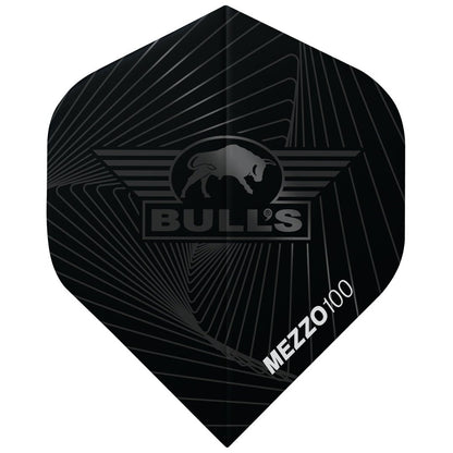 Bull's Mezzo 100 No.2 Dart Flights Black