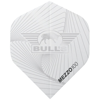 Bull's Mezzo 100 White No.2 Dart Flight