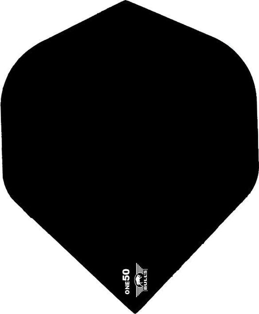 Bull's Plain One 50 No.2 Black Dart Flights
