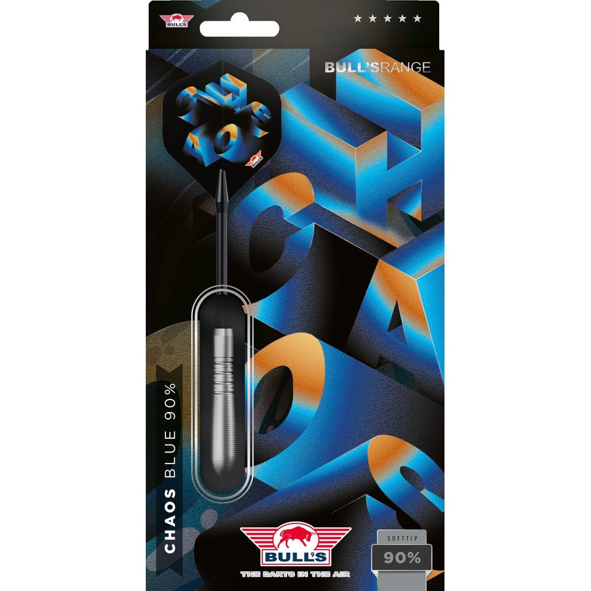 Bull's Softtip Chaos Blue 90% Dartpiler