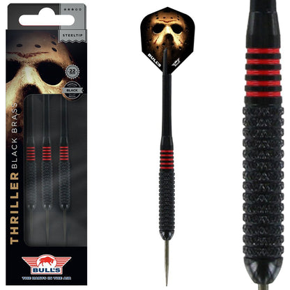 Bull's Thriller Black Brass 22g Dartpiler