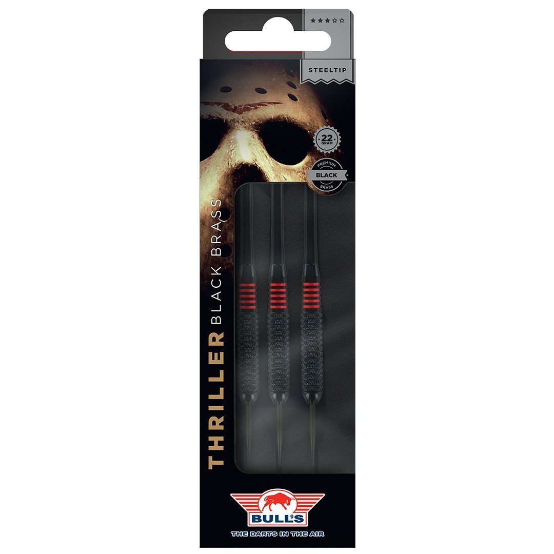Bull's Thriller Black Brass 22g Dartpiler
