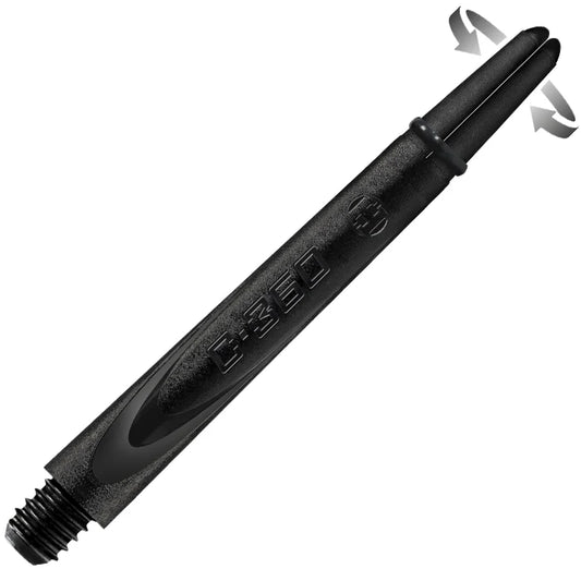 Harrows Carbon 360 Black Dart Shafts 360-graders roterende topp