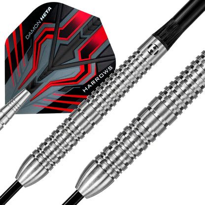 Harrows Damon Heta 90% Natural Steel Tip Darts - 21g