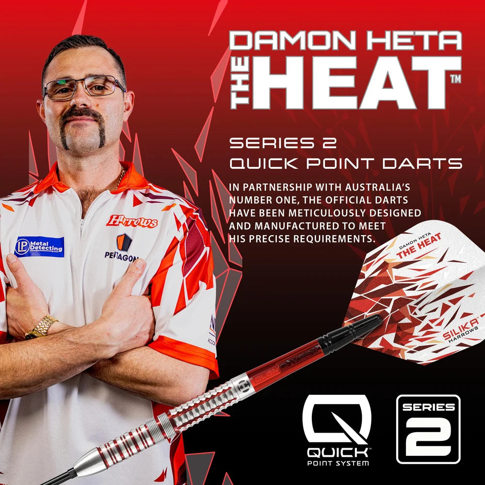 Damon Heta 90% Series 2 Quick Point Darts