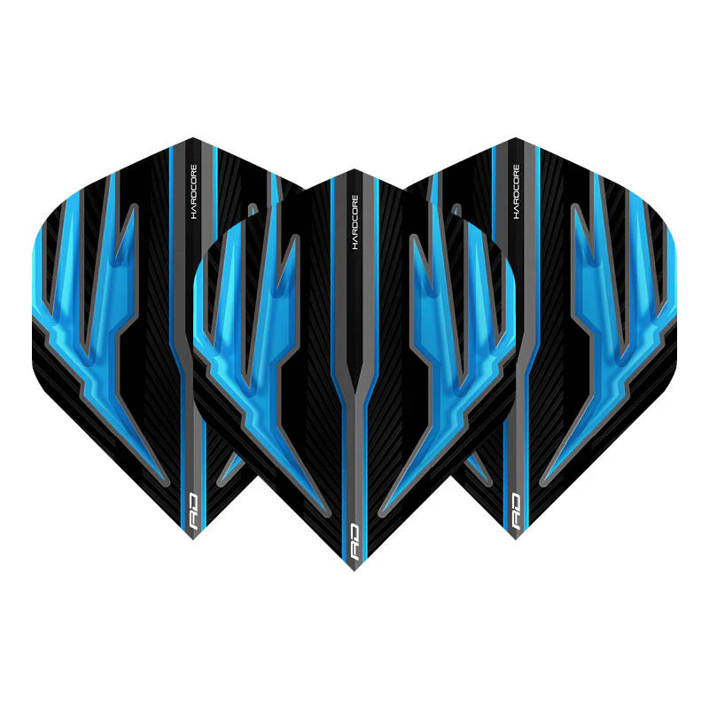 Red Dragon Hardcore Radical Blue Dart Flights
