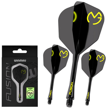 Fusion Integrated Dart Flight & Shaft #6 Mvg Design