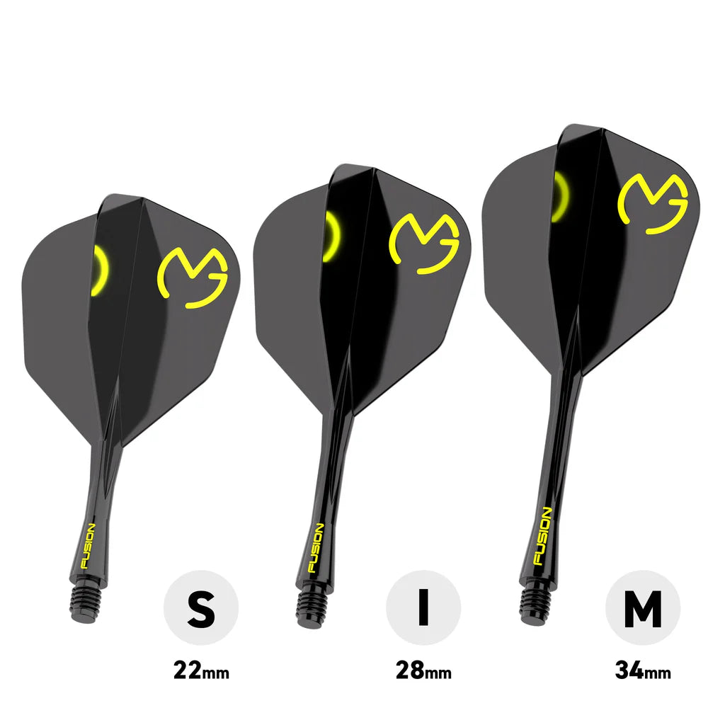 Fusion Integrated Dart Flight & Shaft #6 Mvg Design