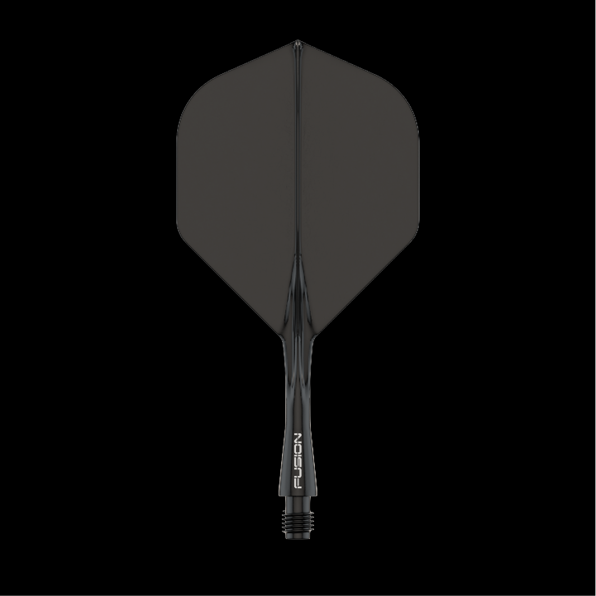 Fusion Integrated Dart Flights & Flight #2 Black
