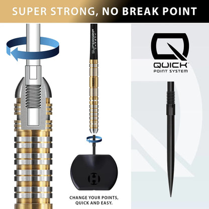 Harrows Chizzy 90% Series 2 Quick Point Darts