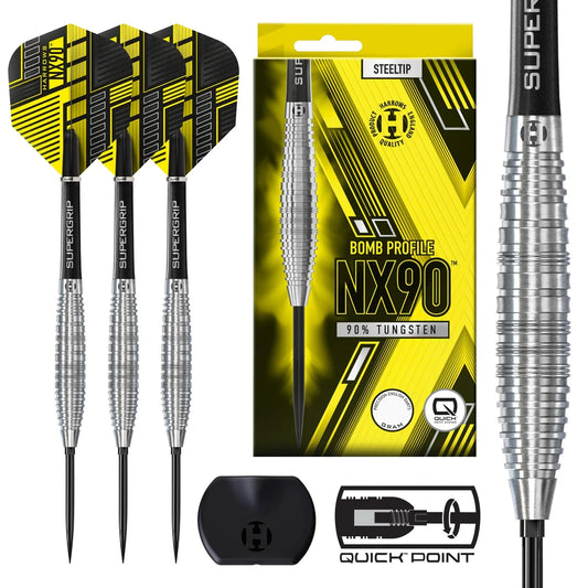 Harrows NX90 Bomb 90% Quick Point Darts
