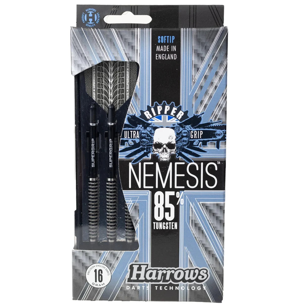 Harrows Nemesis 85% Tungsten softtip dartpiler | Dartklubben