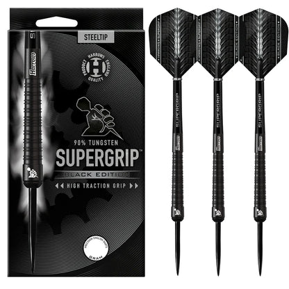 Harrows Supergrip 90% Black Edition Dartpiler