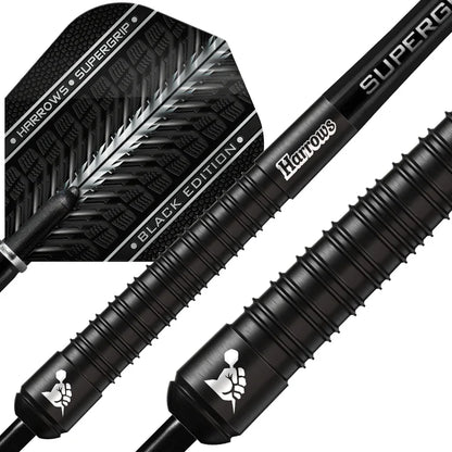 Harrows Supergrip 90% Black Edition Dartpiler