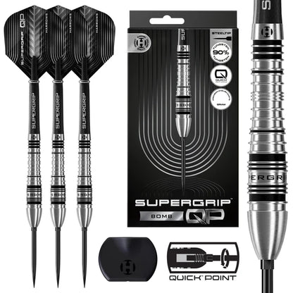 Harrows Supergrip QP Bomb 90% Dartpiler | Dartklubben