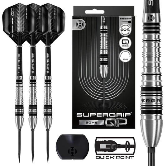 Harrows Supergrip QP Bomb 90% Dartpiler | Dartklubben
