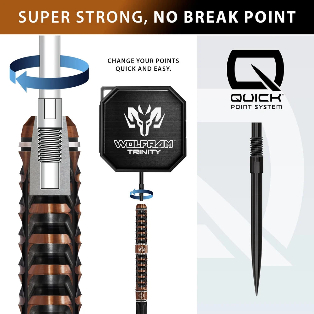 Harrows Wolfram Trinity 97 % dartpiler | Dartklubben