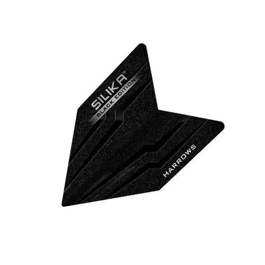 Harrows Velos Shape Silke Black Dart Flights | Dartklubben