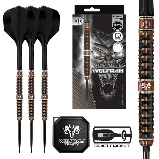 Harrows Wolfram Trinity 97 % dartpiler | Dartklubben