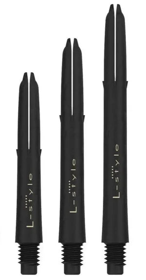 L-Style Laro Carbon Black Dart Bakstykker | Dartklubben