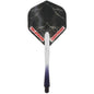 McKicks Thunder & Lightning Black Dart Flight Dart Shaft Set 
