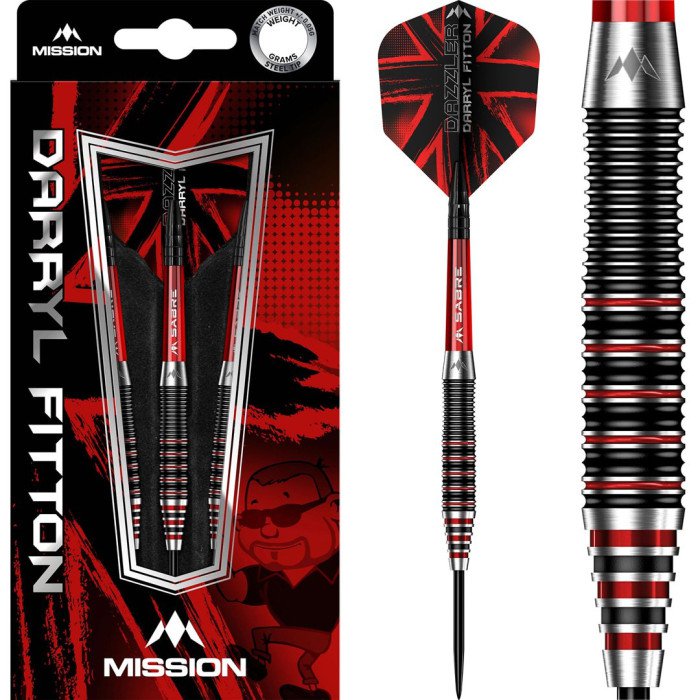 Mission Darryl Fitton 95% Tungsten Dartpiler 
