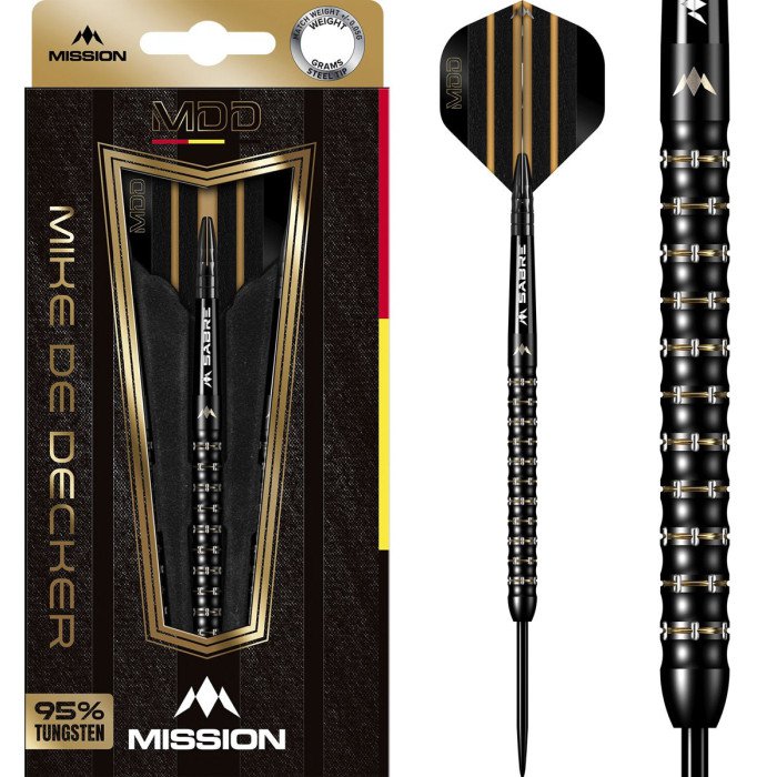 Mission Mike de Decker Black Gold 95% Dartpiler