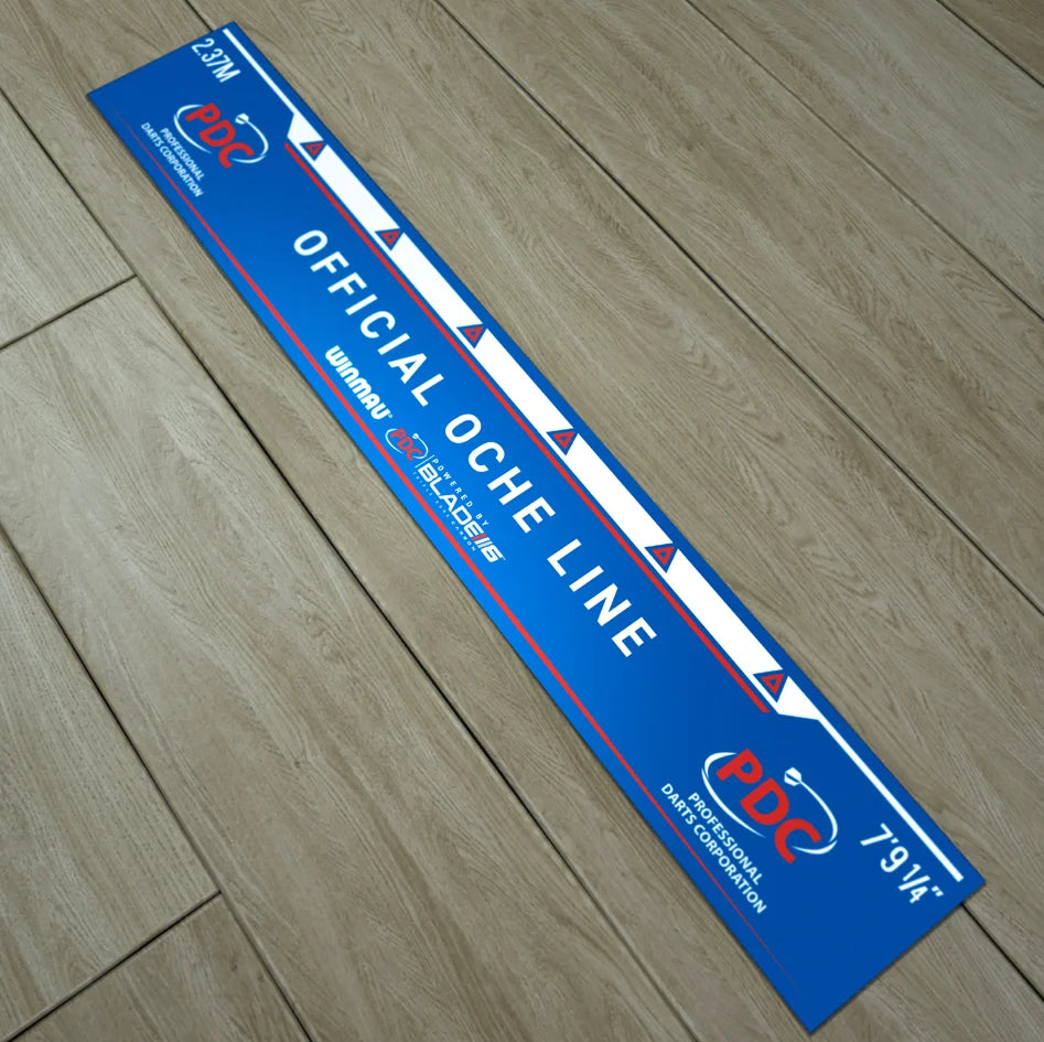 Winmau PDC Oche Line Sticker – Kastlinje til Dart