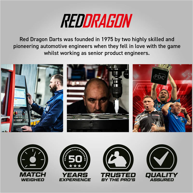 Red Dragon Fightmaster Torpedo 2 80% Tungsten Dartpiler