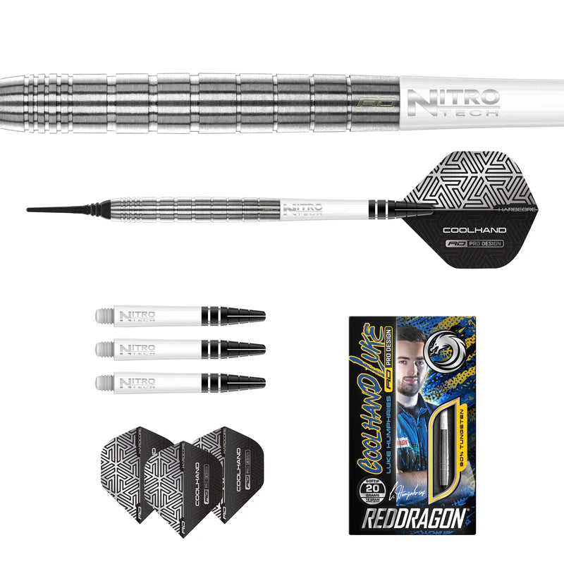 Red Dragon Luke Humphries TX1 18g Soft Dartpiler