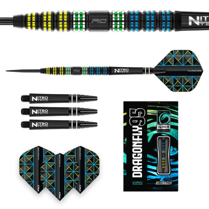 Red Dragon Dragonfly 95% Black Tapered Dartpiler