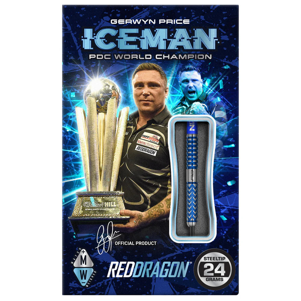 Red Dragon Gerwyn Price Glacier 90% Dartpiler