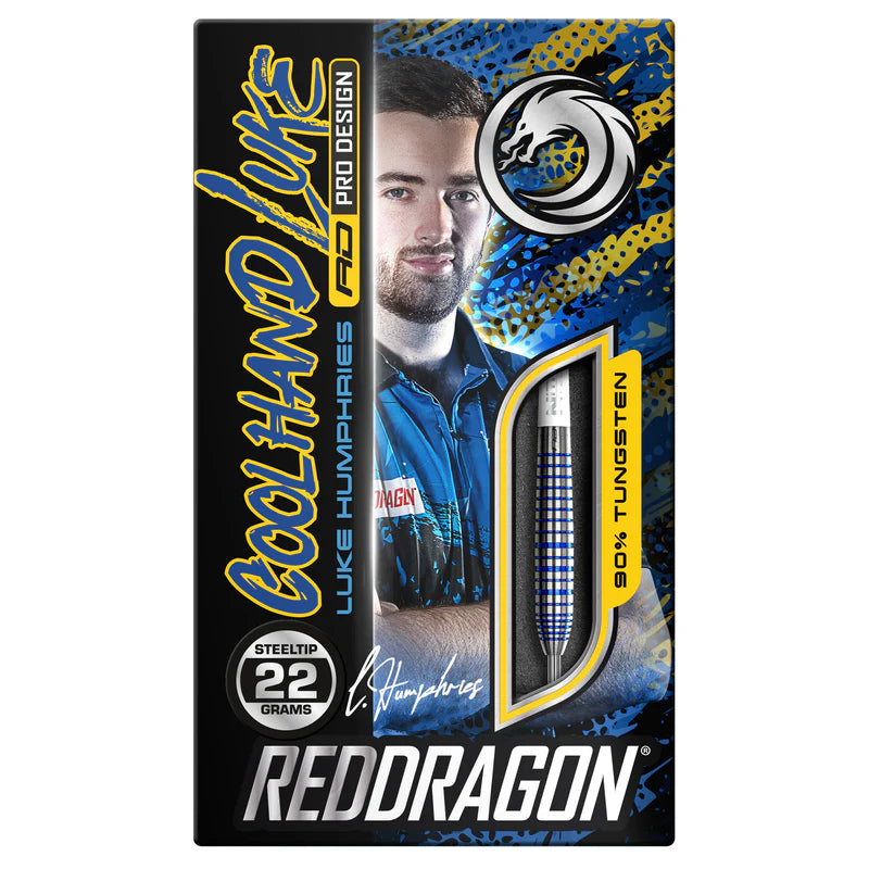 Red Dragon Luke Humphries TX3 Cool Blue S.E. Dartpiler