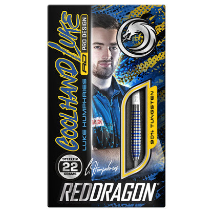 Red Dragon Luke Humphries TX3 Cool Blue S.E. Dartpiler