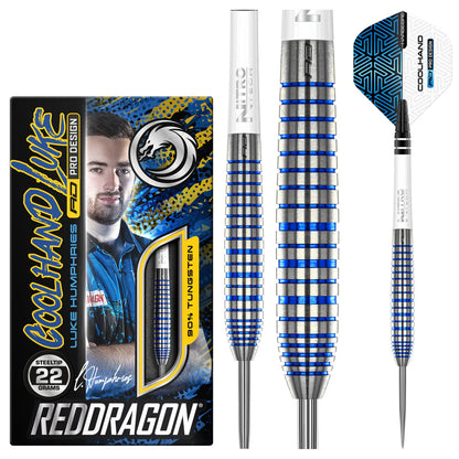Red Dragon Luke Humphries TX3 Cool Blue S.E. Dartpiler
