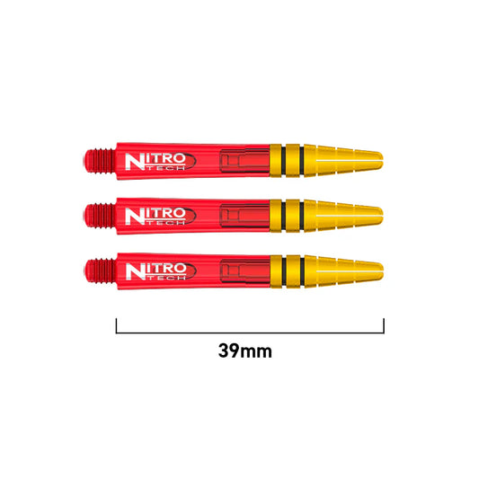Red Dragon Nitrotech Red with Gold Top Dart Bakstykker