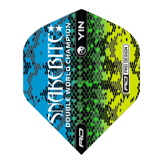 Red Dragon Peter Wright Green & Blue Yin Yang