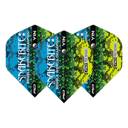 Red Dragon Peter Wright Green & Blue Yin Yang