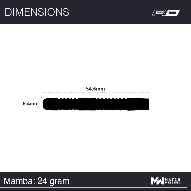 Red Dragon Peter Wright Mamba 90% 24g Dartpiler