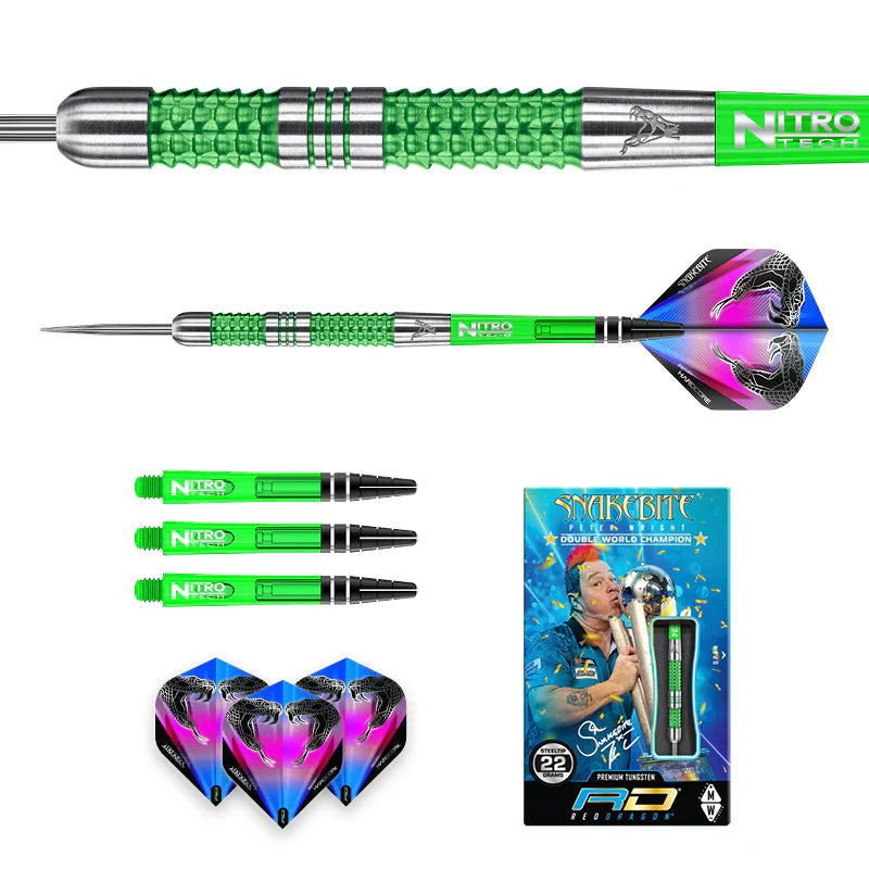 Red Dragon Peter Wright Mamba 90% Dartpiler