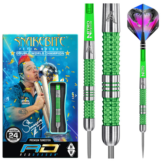 Red Dragon Peter Wright Mamba 90% Dartpiler