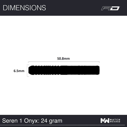 Red Dragon Seren 2 Onyx 90% Dartpiler