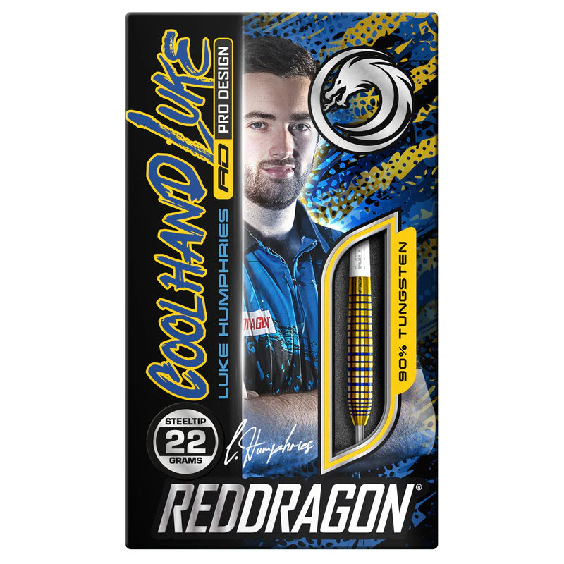 Red Dragon TX3 Luke Humphries Gold 90% 22g Dartpiler 